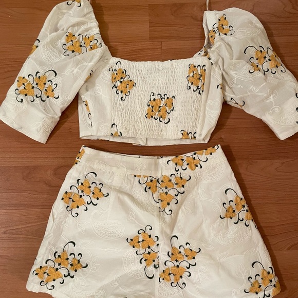 NWT Floral two piece set - Picture 4 of 8